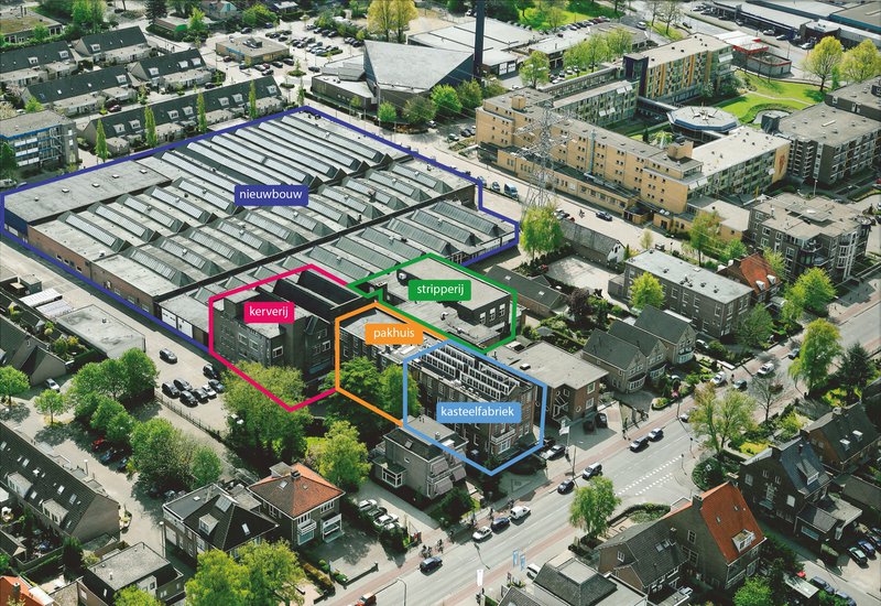 De indeling van het Ritmeesterkwartier